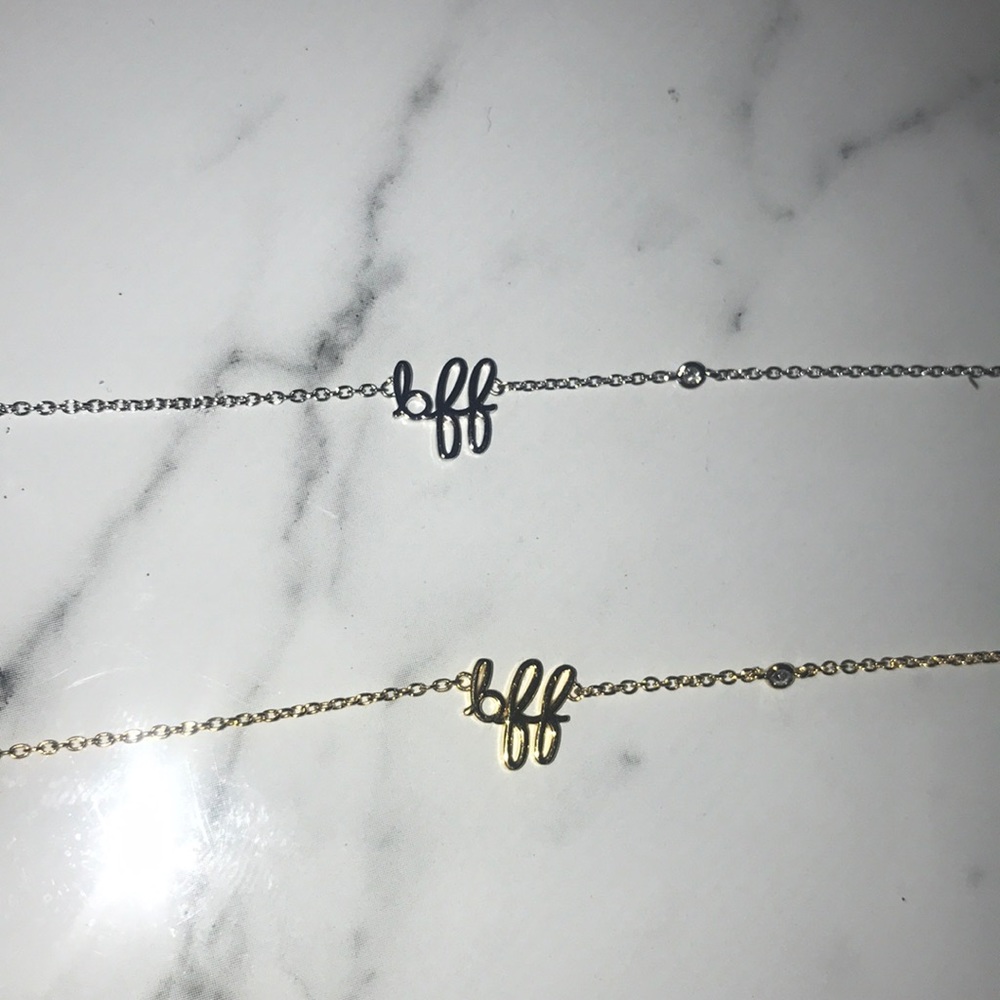 *Diamond Bezel* SHY by Sydney Evan BFF Necklace
